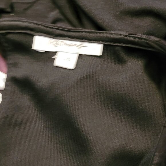 Ladies Black Lace overlay cream dress - Picture 6 of 6